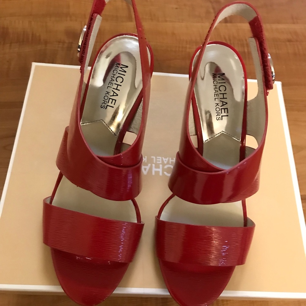 Michael Kors Joselle Open Toe Size 6.5